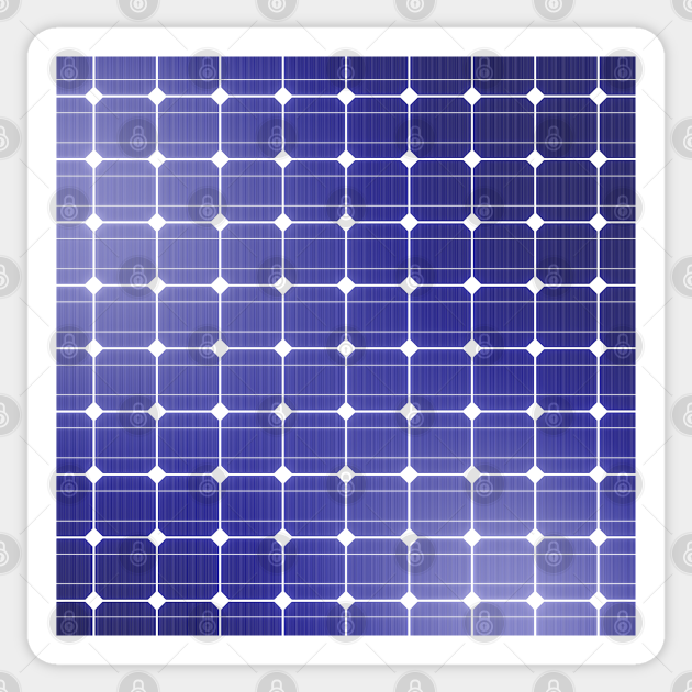 Solar Panel Solar Panel Sticker TeePublic